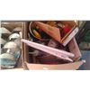 Image 2 : 3 BOXES OF SHOP SUPPLIES AND OUTDOOR LIGHTS