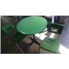 Image 1 : GREEN RETRO BISTRO SET