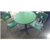 Image 2 : GREEN RETRO BISTRO SET