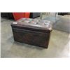 Image 2 : LEATHER STORAGE HASSOCK