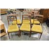 Image 1 : SET OF 6 ANTIQUE DINING CHAIRS