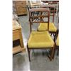 Image 2 : SET OF 6 ANTIQUE DINING CHAIRS