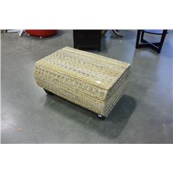 WOVEN OTTOMAN