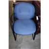 Image 2 : BLUE RECEPTION CHAIR