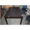 Image 2 : ESPRESSO DINING TABLE WITH JACK KNIFE LEAF