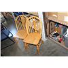Image 1 : TWO HOOP BACK DINING CHAIRS