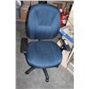 Image 2 : BLUE GAS LIFT ROLLING OFFICE CHAIR