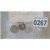 Image 1 : PACKAGE OF 9 TEN CENT SILVER COINS