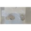 Image 2 : PACKAGE OF 9 TEN CENT SILVER COINS