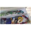 Image 3 : TWO TRAYS OF STONE AND BEAD JEWELLRY