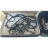 Image 2 : SMALL TRAVEL CASE OF JEWELLRY AND BLACK ALASKA JEWELLRY