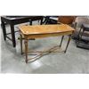 Image 1 : OAK SOFA TABLE