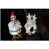Image 1 : EARLS CHICKEN AND CACTUS CLUB COW FIGURES