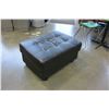 Image 1 : LEATHER OTTOMAN