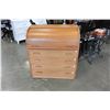 Image 2 : TEAK ROLL TOP DESK