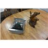 Image 1 : COLLECTIBLE HOLIDAY BARBIE AND BURL LAMP BASE