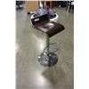 Image 2 : BROWN AND CHROME GAS LIFT STOOL