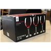 Image 1 : BOXED SET OF WINE GLASSES