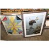 Image 2 : LOT OF PAINTINGS AND PRINTS