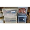 Image 1 : LOT OF ORGANIZERS WITH SEWING AND KNITTING MATERIALS