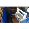 Image 2 : LARGE BLUE TOTE WITH BASKETS MAKEUP CASE BAG SEALER AND TOOLS