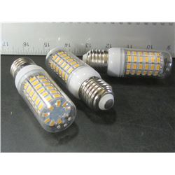 New lot of 3 LED Cobb Lightbulbs 69 LED's Warm White for your home