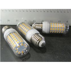 New lot of 3 LED Cobb Lightbulbs 69 LED's Warm White for your home