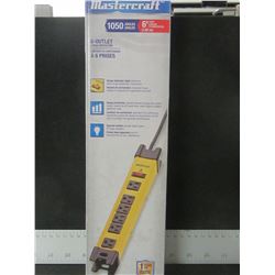 New MasterCraft 6 outlet surge protector power bar