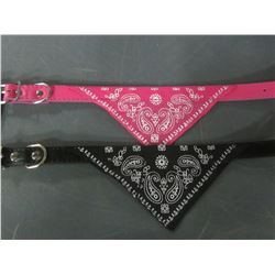 2 New Bandana Pet Collar for Medium Dogs