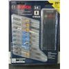 Image 1 : New Bosch 14 piece Jig Saw Blade Set/ with storage case