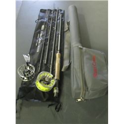 White River Hobbs Creek Limited 8ft-6" #5 line Fly Rod & Reel set with Hard case