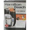 Image 1 : New Hamilton Beach Flexbrew programmable single serve coffee maker