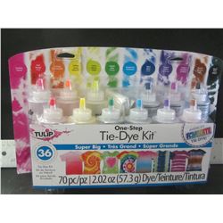 One-Step Tie-Dye kit / 70 pieces / up to 36 projects