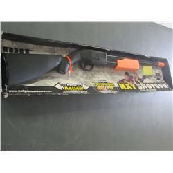 NEW kIDS NXT Pump Action Shotgun / shoots 6 foam Projectiles