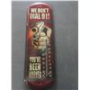 Image 1 : Metal Thermometer Sign