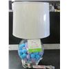 Image 1 : New Mainstays Kids Bedroom lamp / filled with pom poms
