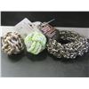 Image 1 : New Braided Rope dog toys / 1 2" x 7" hoop & 2 Balls