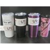 Image 1 : 3 Pure New Element 20 oz cups /  $ 24.99 each superior insulation / lids are cracked