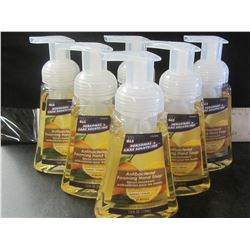 6 New Antibacterial Foaming Hand Soap with pump / Lemon