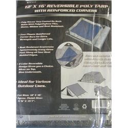 New 12 ft x 16ft Reversable Tarp