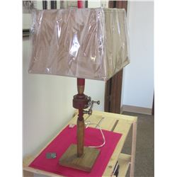 New Fishing Rod Lamp with shade / shade still has plastic on in pic.