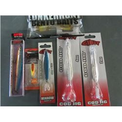 Lot of New Fishing Lures / Rapala / Gibbs / Bento Baits and more
