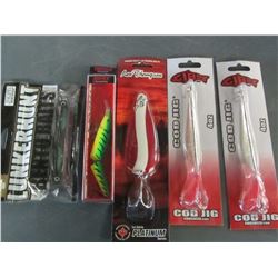Lot of New Fishing Lures / Rapala / Gibbs / Bento Baits / Len Thompson