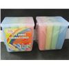 Image 1 : 2 Cases of Jumbo Sidewalk Chalk / 12 pieces each 24 total/ assorted colors