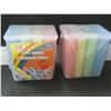 Image 1 : 2 Cases of Jumbo Sidewalk Chalk / 12 pieces each 24 total/ assorted colors