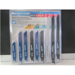 New MasterCraft 32 piece recip/Sawzall Blades / 4-6 & 9inch