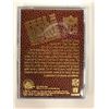 Image 2 : BRETT FAVRE 1991 Draft Pick FEEL THE GAME Gold Card Rookie - Football Textured