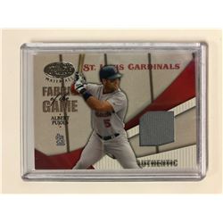 2004 Leaf Certified Materials Fabric of the Game #4 Albert Pujols