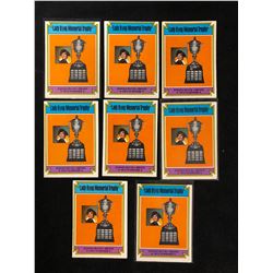 1973-74 TROPHY WINNERS HOCKEY CARDS LOT (JOHNNY BUCYK)