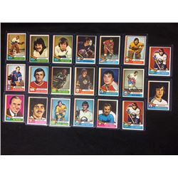 1974-75 TOPPS HOCKEY TRADING CARDS LOT